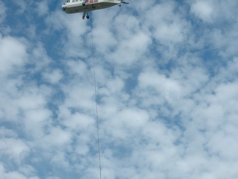 AHU Helicopter Lift